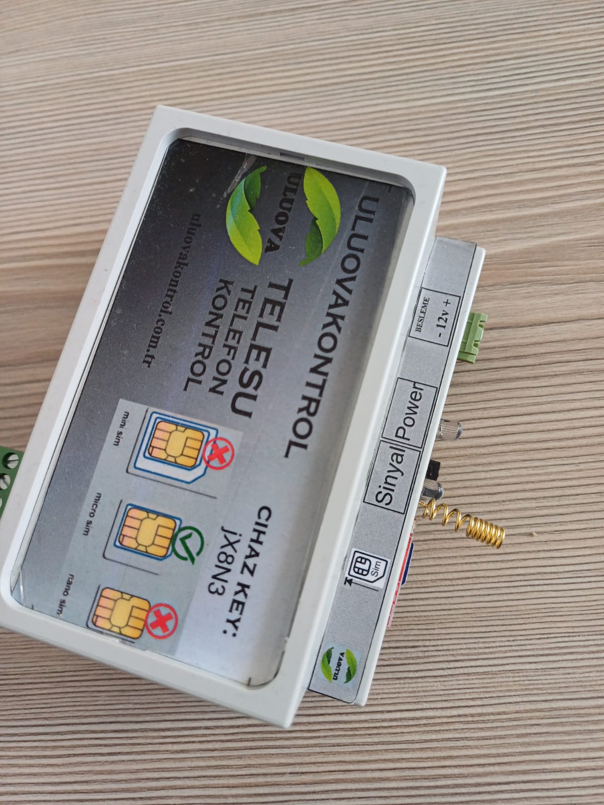 TELESU GSM Sulama Kontrol Cihazı
